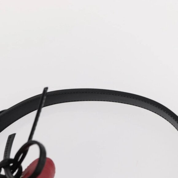 LOUIS VUITTON Epi Petit Noe Shoulder Bag Bicolor Black Red - Picture 12 of 15